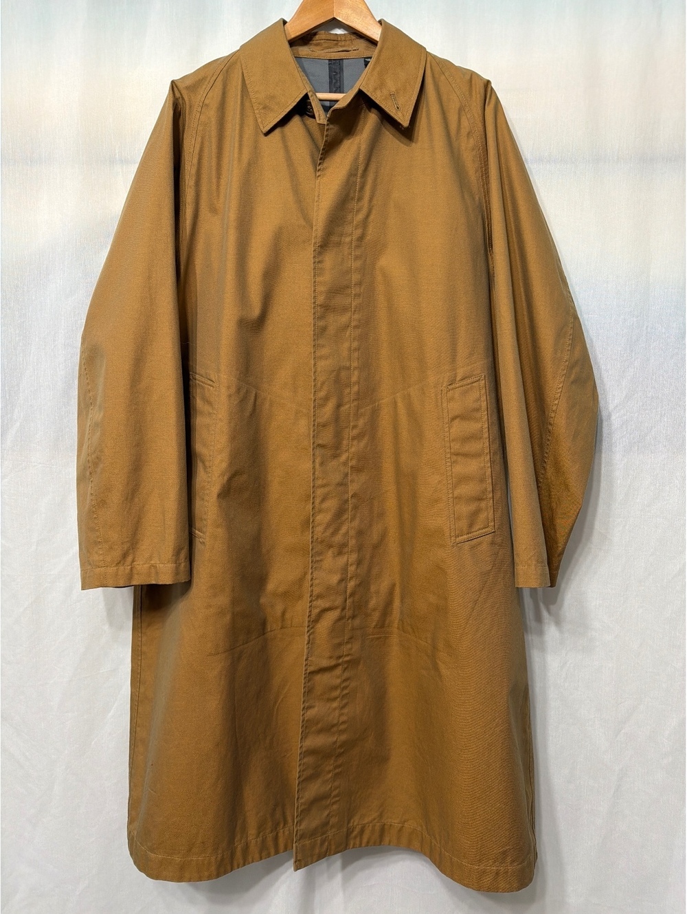 Uniqlo U Lemaire Camel Trench Coat Men's Large